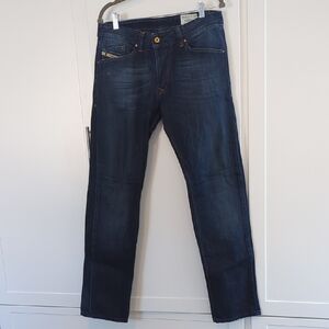 Men's Dark Blue Diesel Jeans